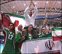 والیبال نوجوانان ایران - عکس از سایت رسمی مسابقات