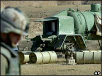 Área suspeita de possuir armas químicas no Iraque