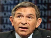 Náměstek amerického ministra obrany Paul Wolfowitz