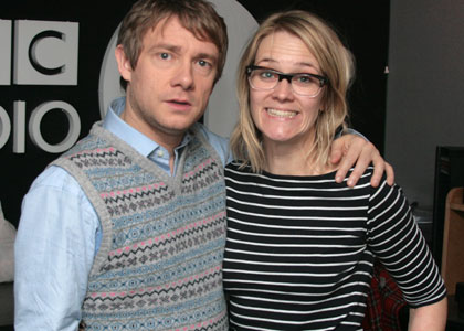 Martin Freeman and Edith