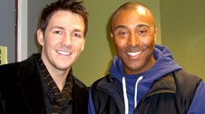 Colin Jackson and Matt Jones