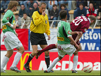 Fotbalové utkání (ilustrační foto)