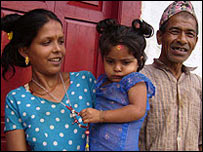 रामचंद्र कतुवाल अपने परिवार के साथ