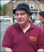 Ray, looking forlorn (doesn't happen often)