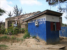 Water stand in Mombasa