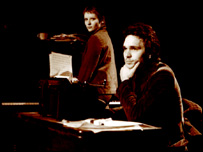 Anthony Minghella performing in Mobius the Stripper