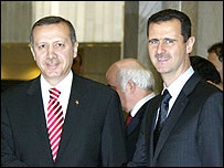Recep Tayyip Erdoğan ve Beşar Esad