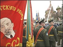 رژه مسکو به يادبود قربانيان اتحاد شوروی در جنگ دوم