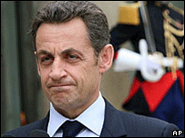 Tổng thống Pháp Nicolas Sarkozy