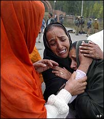 Kašmírská rodina v Šrínagaru