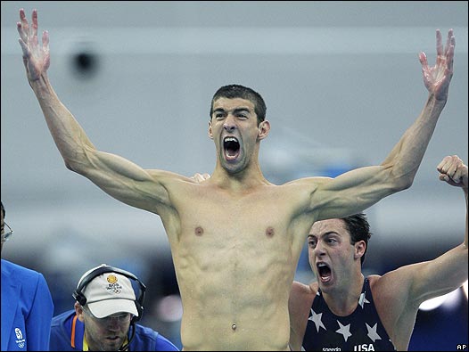 Michael Phelps se convirtió en el deportista más laureado de los Juegos Olímpicos