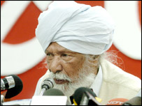 सीपीएम नेता हरकिशन सिंह सुरजीत