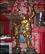 Chinese style statues