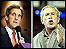 John Kerry a George Bush