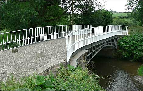 Cantlop Bridge is a scheduled monument these days