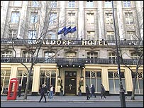 A hotel in London