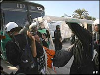 باقيمانده شهرک نشينان غزه