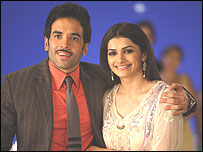 Tusshar Kapoor and Prachi Desai 