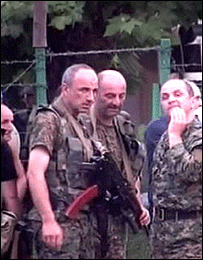 Ayrılıkçı Abhaz güçler