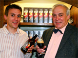 The staff of Wye Valley Brewery, winner of best drinks producer.