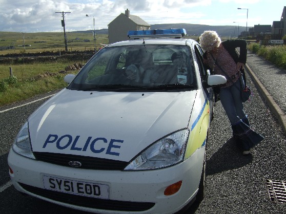 Taken for questioning?