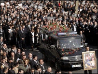 Hrant Dink'in cenazesi