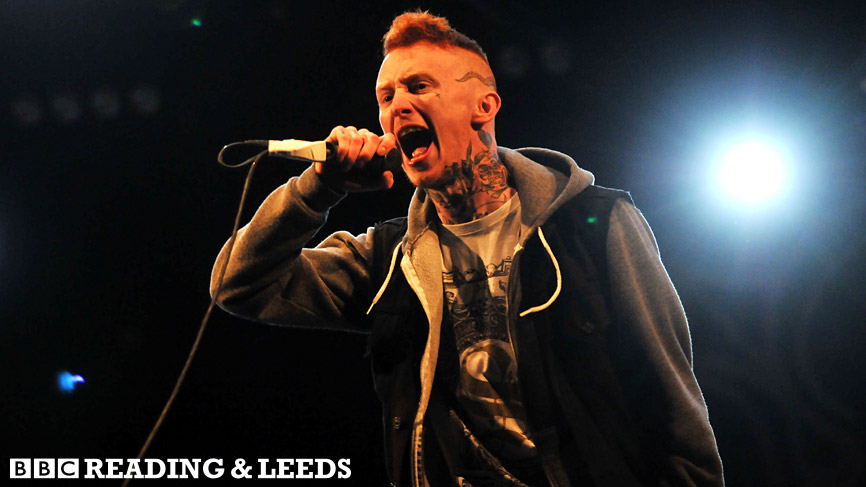 The Gallows play a massively destructive set on the NME/Radio1 Stage