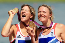 Rowers Katherine Grainger and Anna Watkins