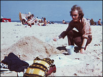 Ray on Beach - with hair!