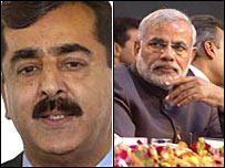 गिलानी और मोदी