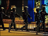 ماموران امنیتی در لهاسا