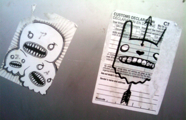 Customs Slip Artwork