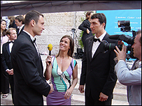 Брати Клички і Катаріна Вітт