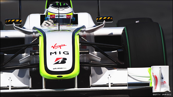 Jenson Button leads the championship by 18.5 points