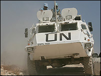 نفربر سازمان ملل در لبنان