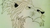 My lion drawing...