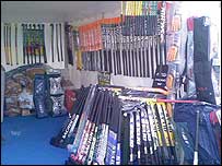 Hockey sticks for sale