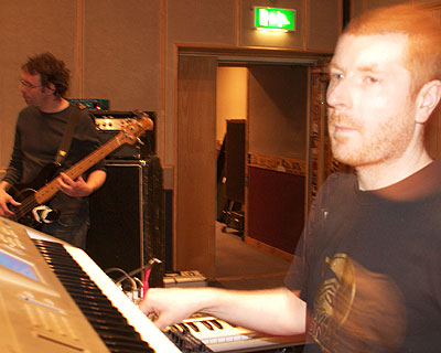 The Bays' keyboardist Jamie