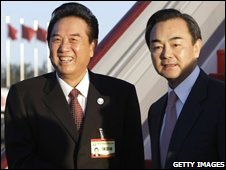 Ông Trần Vân Lâm và ông Vương Nghị