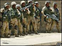 Soldados americanos no Iraque