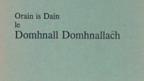 Òrain is Dàin