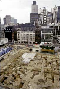 伦敦考古发掘场地