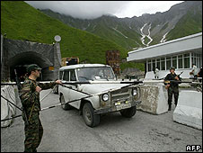 прикордонний пост в Південній Осетії