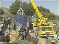 توربین برق، در راه کجکی