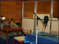 BBC Radio drama studio
