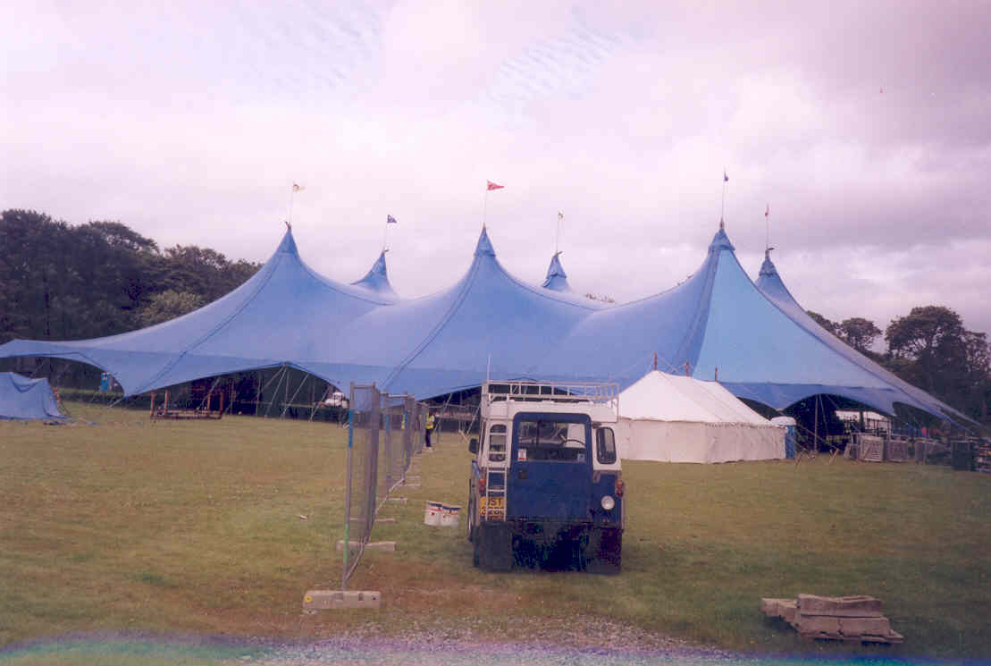 The marquee at last year