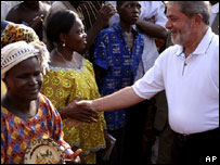 Lula em Benin