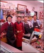 Nick Brown and staff