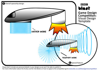Spaceship Design for The Krulius