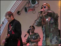 Dan, Harki and Cello from Captain Mandate